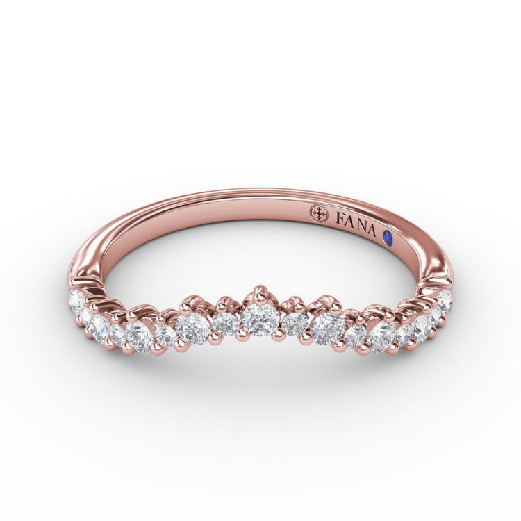 Shared Prong Diamond Band 