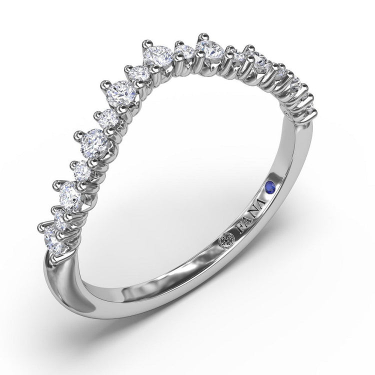 Shared Prong Diamond Band 