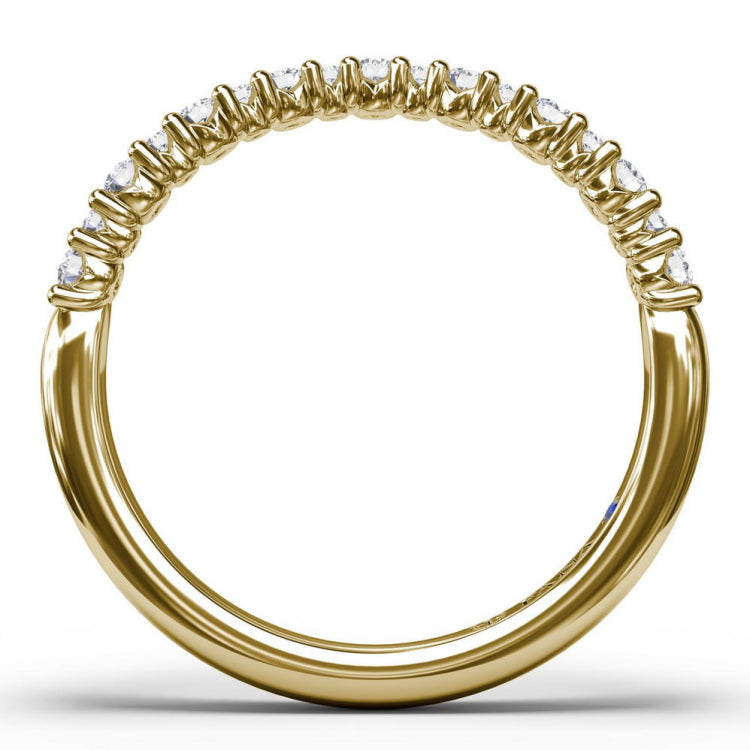 Shared Prong Diamond Band 