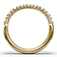 Shared Prong Diamond Band 