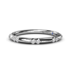 Flush Setting Diamond Band