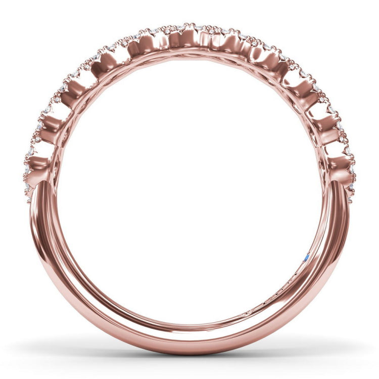 Marquise Shaped Diamond Band