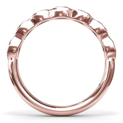 Bezel Set Diamond Band