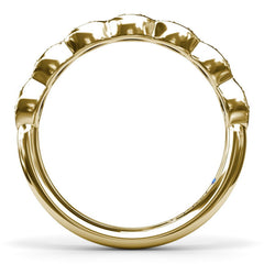 Bezel Set Diamond Band