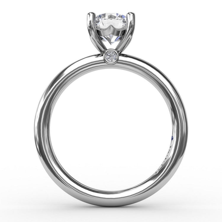 Classic Round Diamond Solitaire Engagement Ring