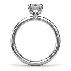 Exceptionally Striking Diamond Engagement Ring 