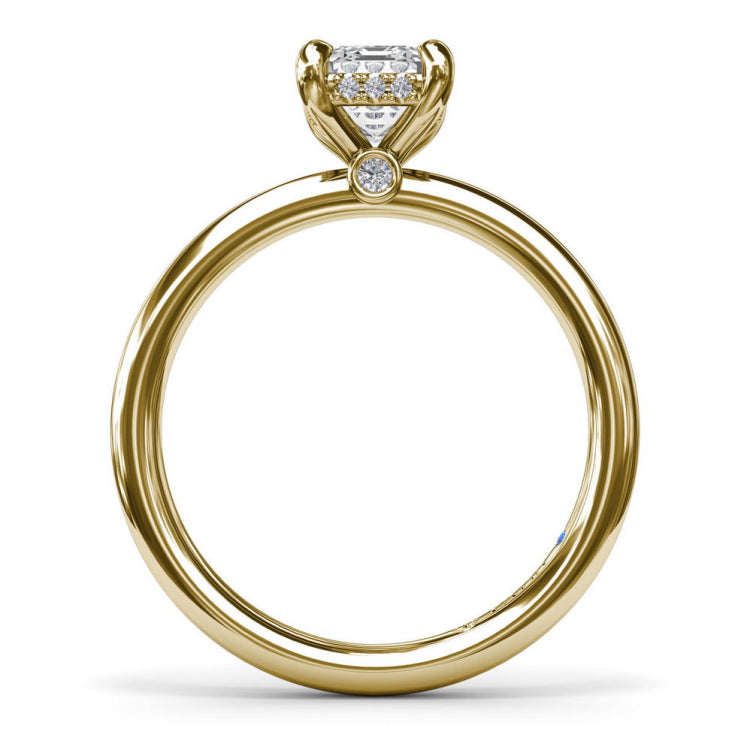 Exceptionally Striking Diamond Engagement Ring 