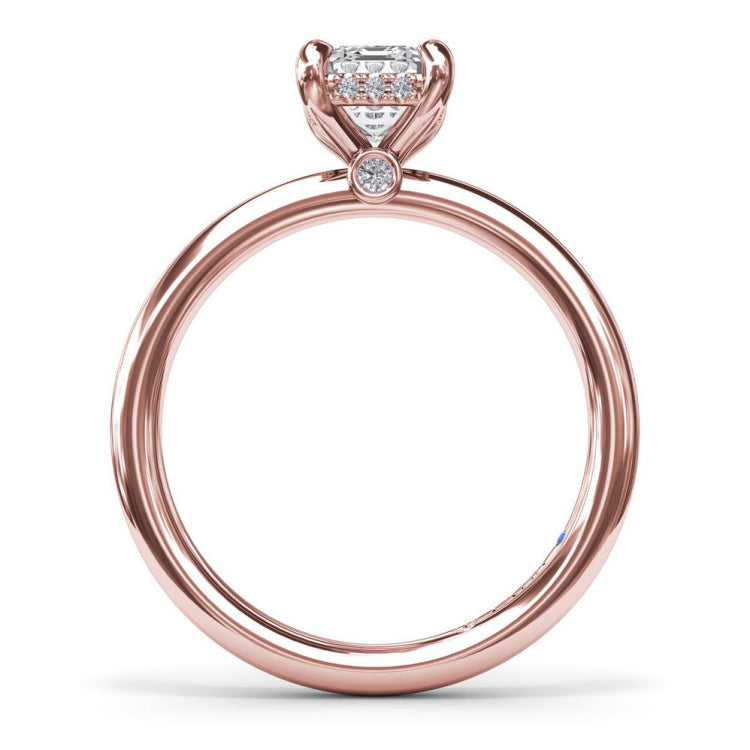 Exceptionally Striking Diamond Engagement Ring 