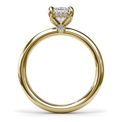 Exceptionally Striking Diamond Engagement Ring 