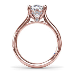 Sparkling Solitaire Diamond Engagement Ring 