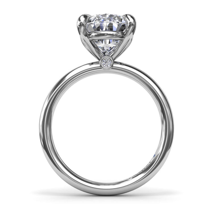Five Prong Engagement Ring 