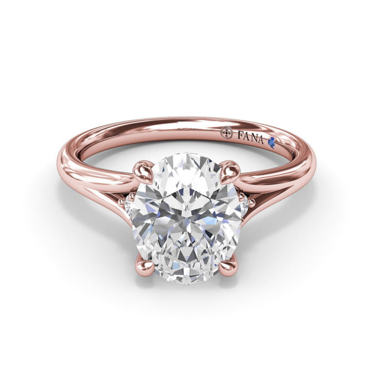 Split Shank Engagement Ring