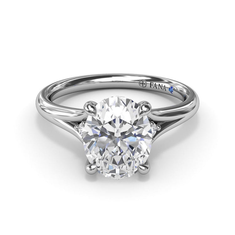 Split Shank Engagement Ring