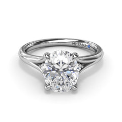 Split Shank Engagement Ring