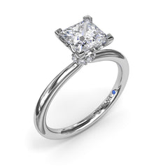 Princess-Cut Diamond Engagement Ring