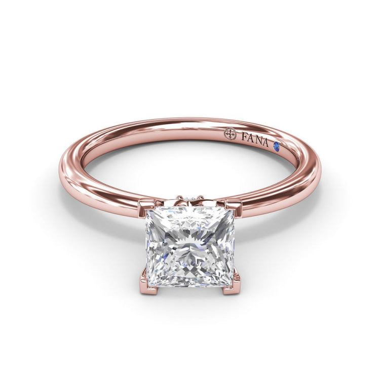 Princess-Cut Diamond Engagement Ring