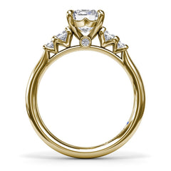 Radiant Diamond Engagement Ring