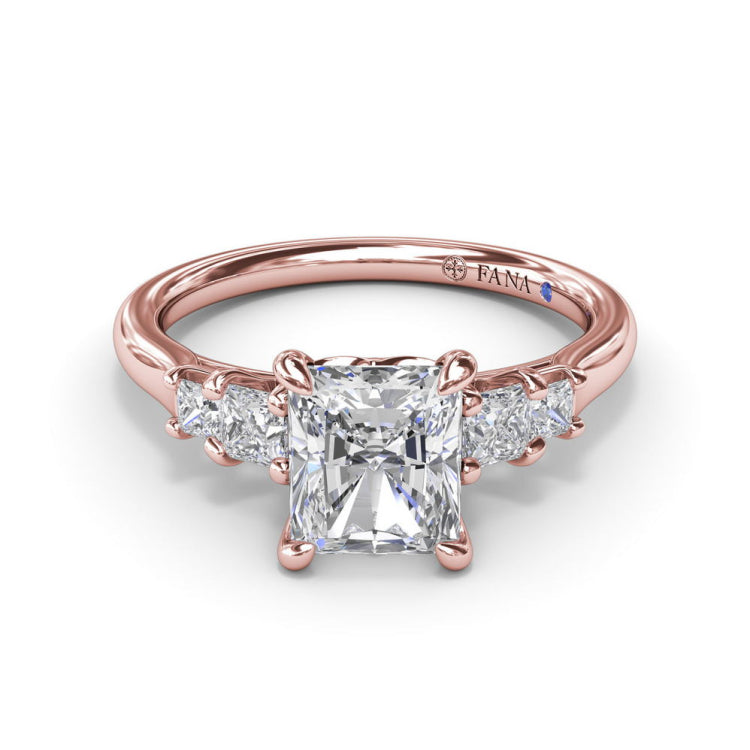 Radiant Diamond Engagement Ring