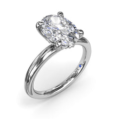 Two-Toned Engagement Ring 