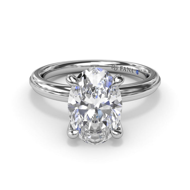 Two-Toned Engagement Ring 