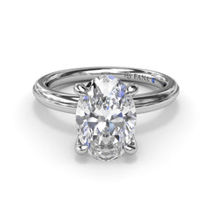 Two-Toned Engagement Ring 