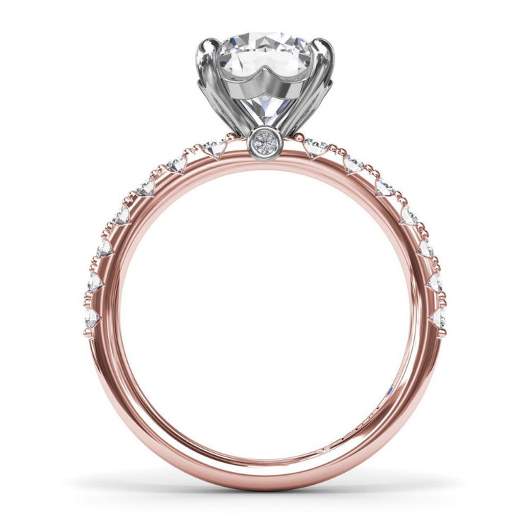 Classic Round Diamond Engagement Ring