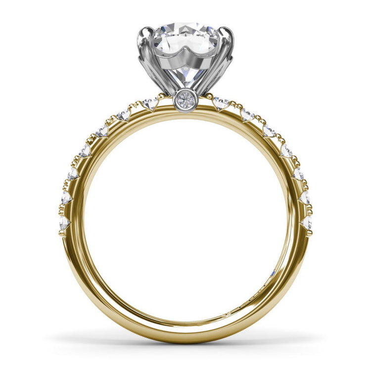 Classic Round Diamond Engagement Ring