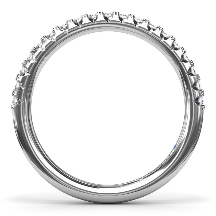 Exceptionally Striking Diamond wedding Band 