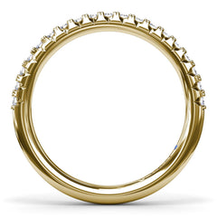 Exceptionally Striking Diamond wedding Band 