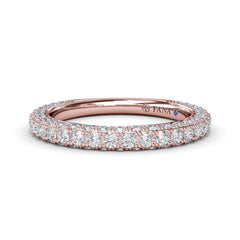 Angelic Diamond Wedding Band 