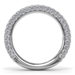 Angelic Diamond Wedding Band 