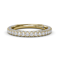 Angelic Diamond Wedding Band 