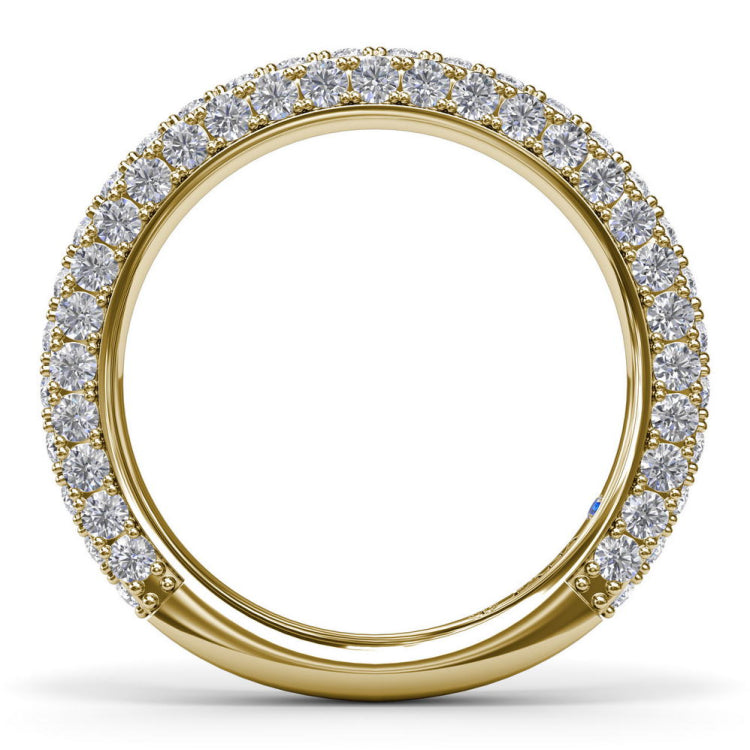 Angelic Diamond Wedding Band 