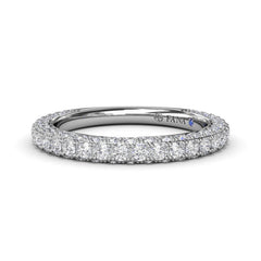 Angelic Diamond Wedding Band 