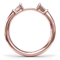 Baguette Diamond Wedding Band