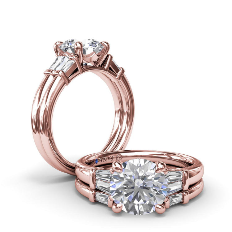 Baguette Diamond Wedding Band