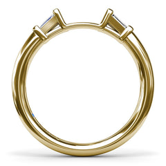 Baguette Diamond Wedding Band