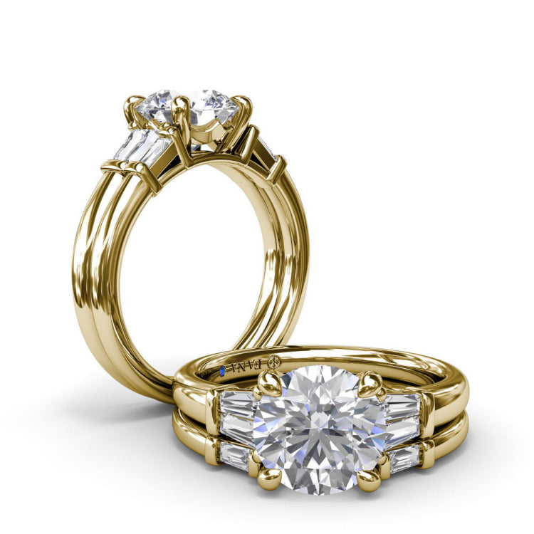 Baguette Diamond Wedding Band