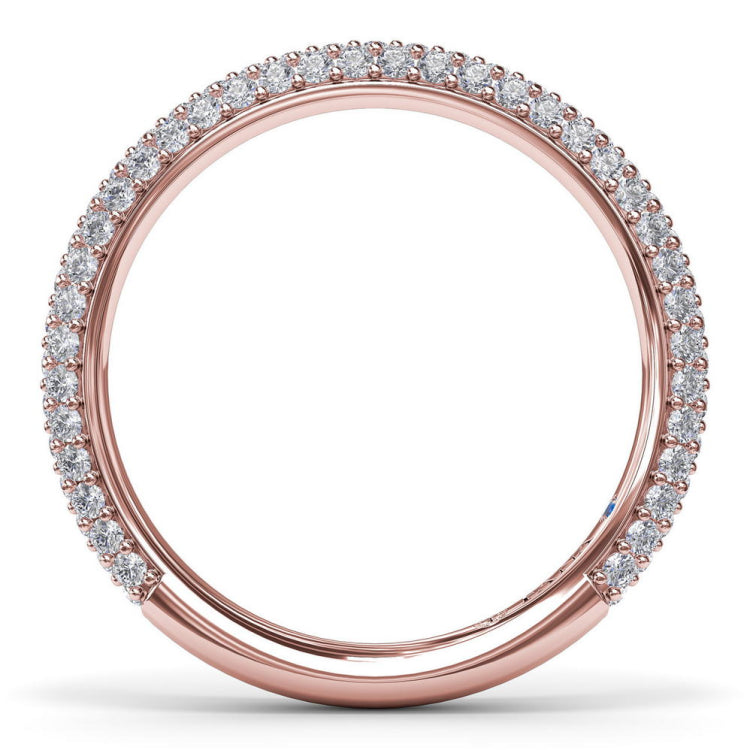Pavé Diamond Wedding Band 