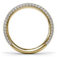 Pavé Diamond Wedding Band 