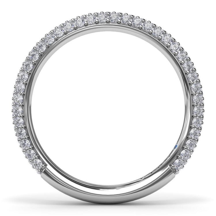 Pavé Diamond Wedding Band 