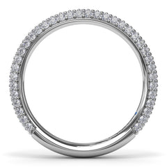 Pavé Diamond Wedding Band 