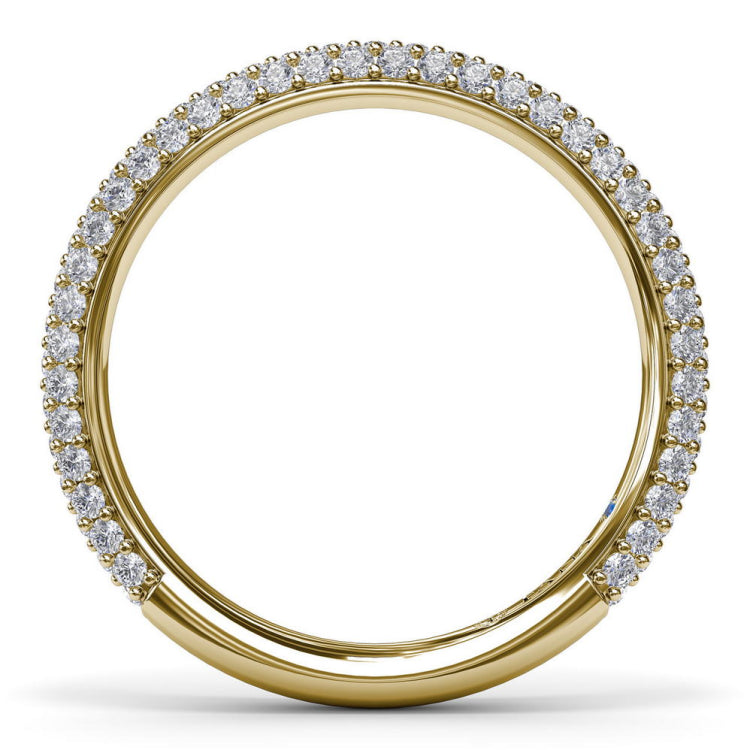 Pavé Diamond Wedding Band 