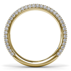 Pavé Diamond Wedding Band 