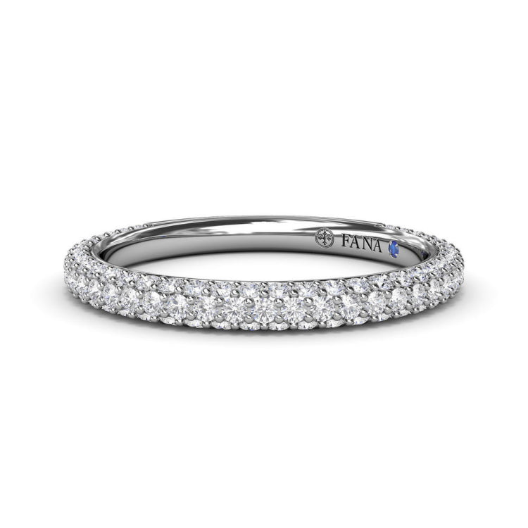 Pavé Diamond Wedding Band 