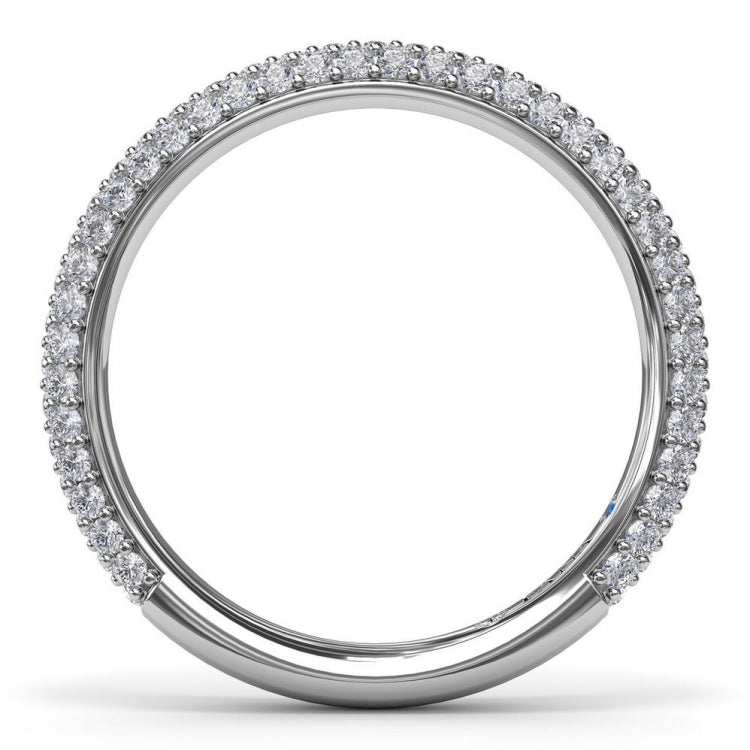 Pavé Diamond Wedding Band 