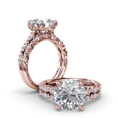 Cluster Marquise Diamond Wedding Band