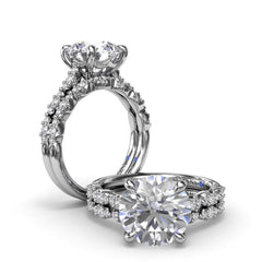 Cluster Marquise Diamond Wedding Band
