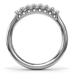 Princess Cut Diamond Wedding Band