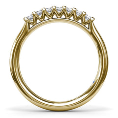 Princess Cut Diamond Wedding Band